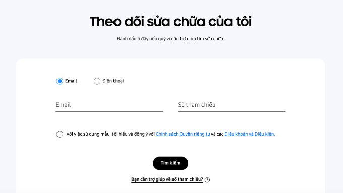 Theo dõi quy trình bảo hành​