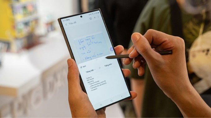 Tính năng trợ lý Note trên Galaxy S24 series