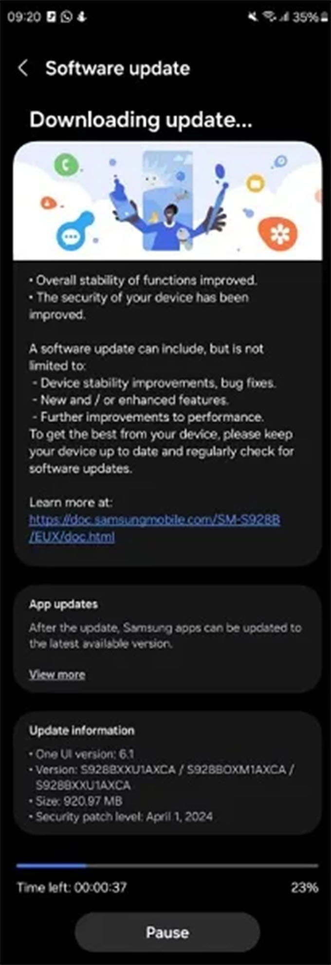 Bản cập nhật Galaxy S24 mới nhất mang đến nhiều cải tiến hơn nữa về camera