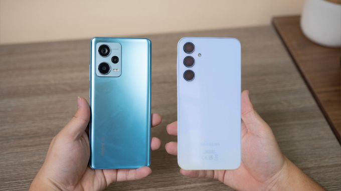 So sánh 007Win.com Số #1 Tặng 77K pin và sạc Galaxy A35 vs Redmi Note 12 Pro
