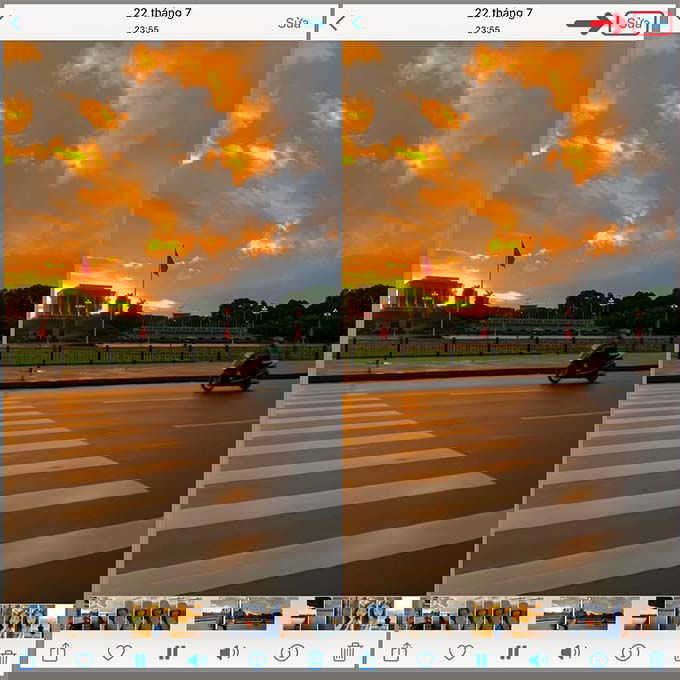 Chỉnh video trên iPhone bằng tính năng chỉnh sửa trên ứng dụng Camera