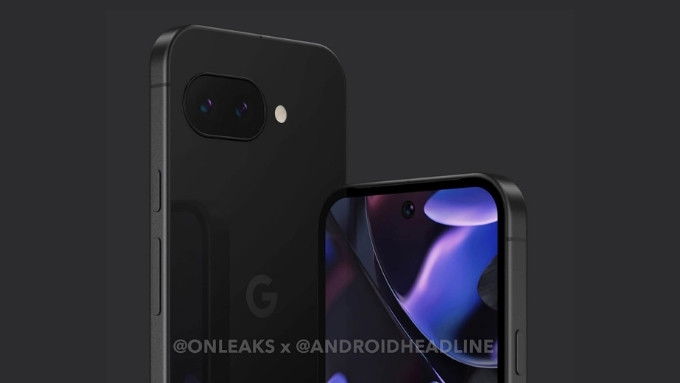 Ảnh render của Google Pixel 9a