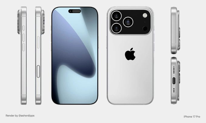 Ảnh render iPhone 17 Ultra