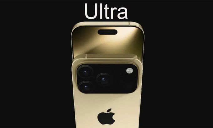 Ảnh render iPhone 17 Ultra