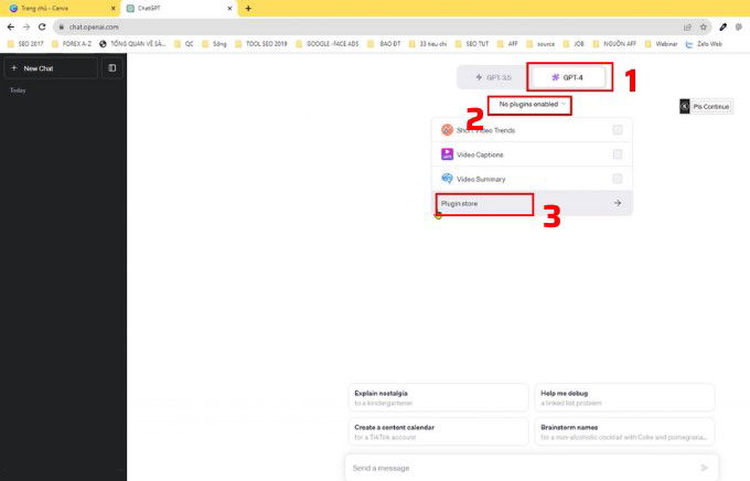 Cách tích hợp Canva Plugin trên ChatGPT