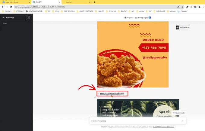 Cách kết hợp ChatGPT và Canva để tạo ảnh thiết kế