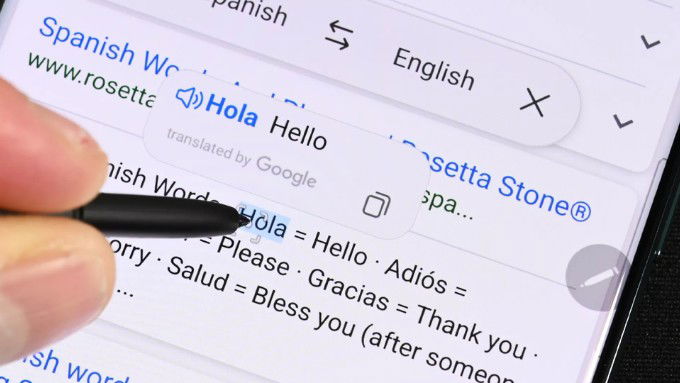 Cách sử dụng bút S Pen S25 Ultra