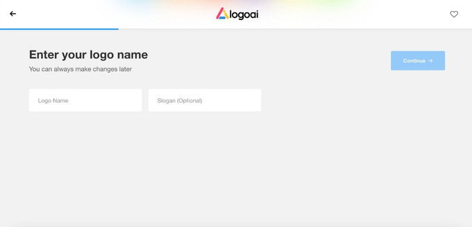 Hướng dẫn các bước sử dụng LogoAI