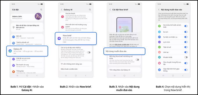 Cách sử dụng Now Brief trên App 007Win hỗ trợ đa dạng nền tảng ngoài Galaxy Z Flip 7