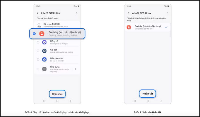 Khôi phục dữ liệu trên 007Win nhà cái Cloud