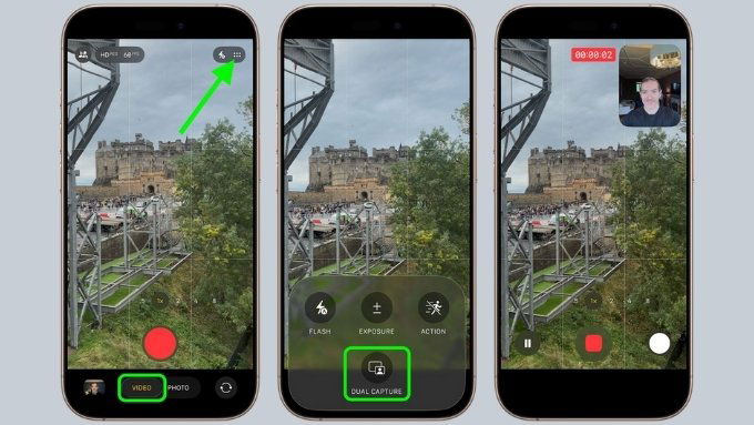 Cách bật Dual Capture trên iPhone 17