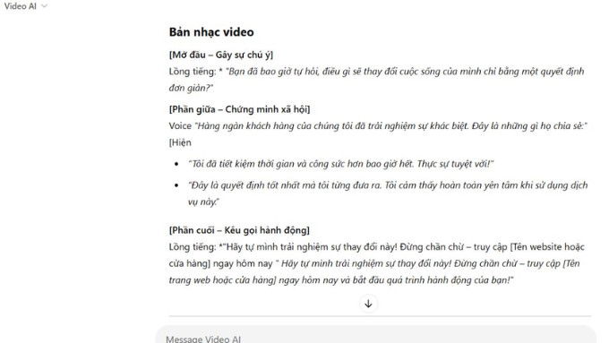 Tạo video bằng ChatGPT thông qua Invideo - 5