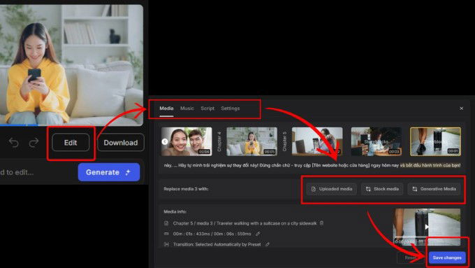 Tạo video bằng ChatGPT thông qua Invideo - 8