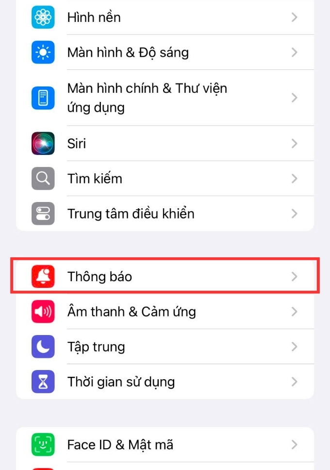 Tắt thông báo từng ứng dụng trên App 007Win hỗ trợ đa dạng nền tảng khóa iPhone