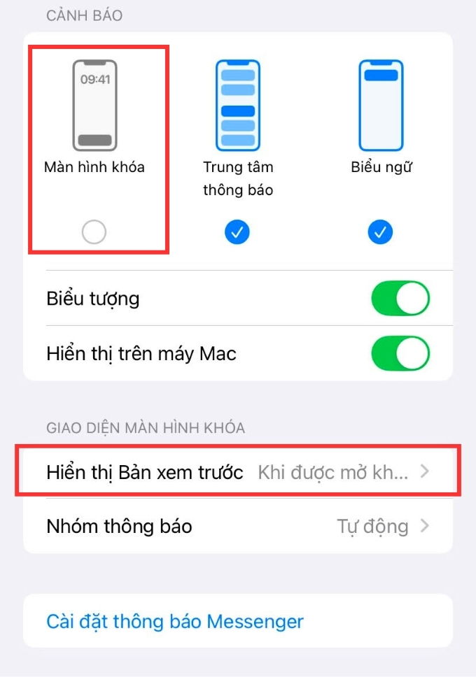 Tắt thông báo từng ứng dụng trên App 007Win hỗ trợ đa dạng nền tảng khóa iPhone
