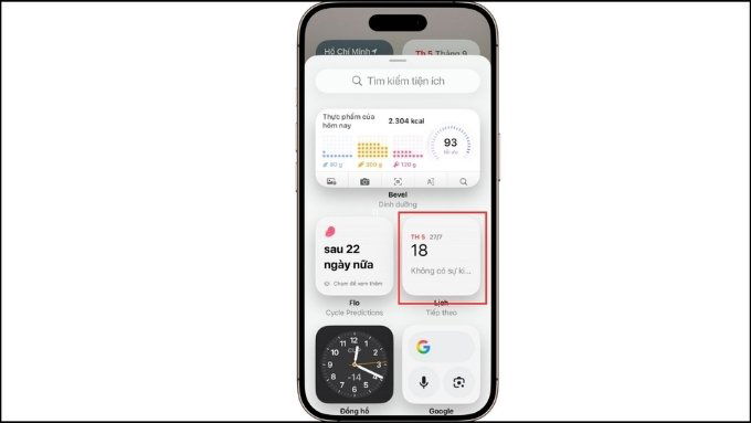 Cách tùy chỉnh hiển thị lịch âm trên iPhone