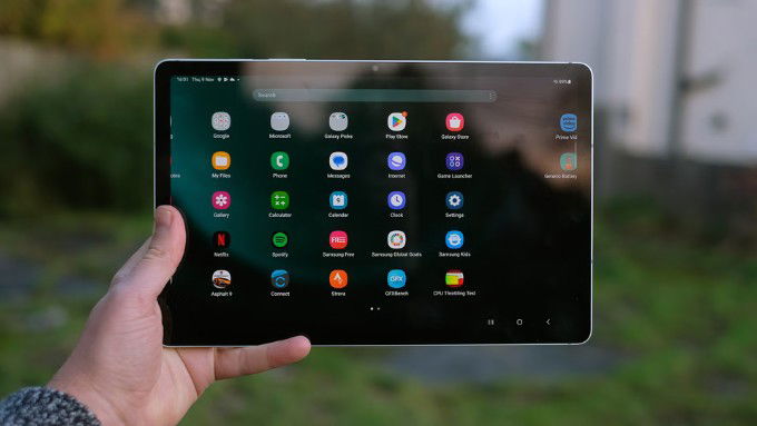 Đánh giá Galaxy Tab S9 FE về App 007Win hỗ trợ đa dạng nền tảng