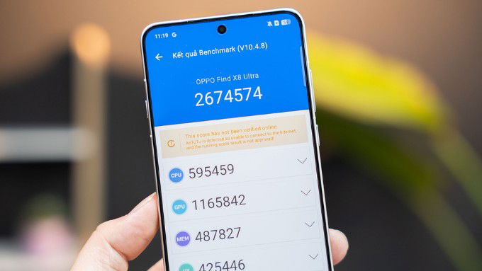 Hiệu năng Oppo Find X8 Ultra
