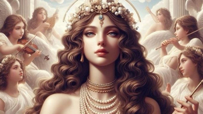 Hình nền nữ thần Aphrodite trên máy tính