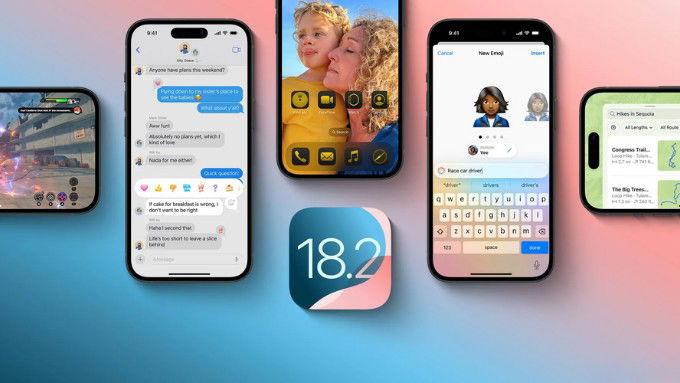 Tính năng iOS 18.2