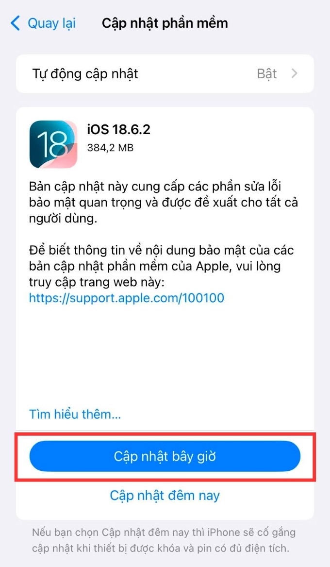 Cập nhật iOS để vá lỗi liên quan đến âm thanh