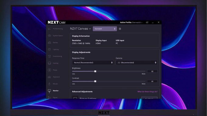 NZXT’s Cam software