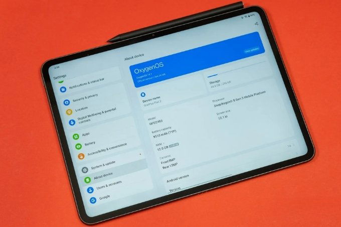 So sánh OnePlus Pad 3 và OnePlus Pad 2 về phần mềm