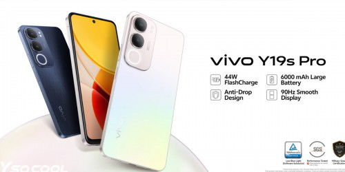 Vivo Y19s Pro ra mắt: Màn hình 90Hz, pin 6000mAh, cấu hình lên đến 8GB+256GB