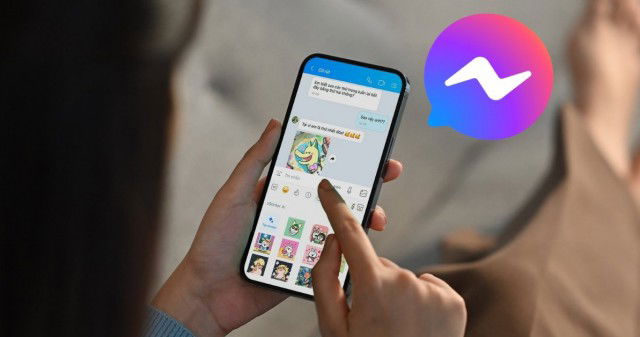cách gửi sticker zalo trên messenger