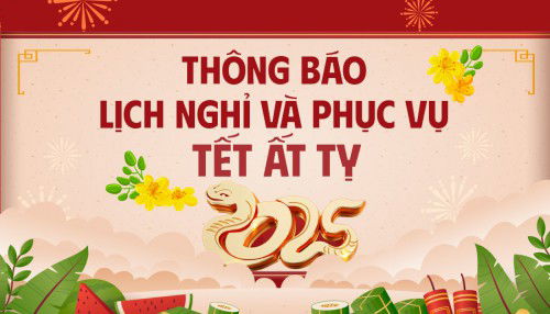 Thông báo: Lịch nghỉ và phục vụ Tết Nguyên Đán Ất Tỵ 2025 tại 007WIN