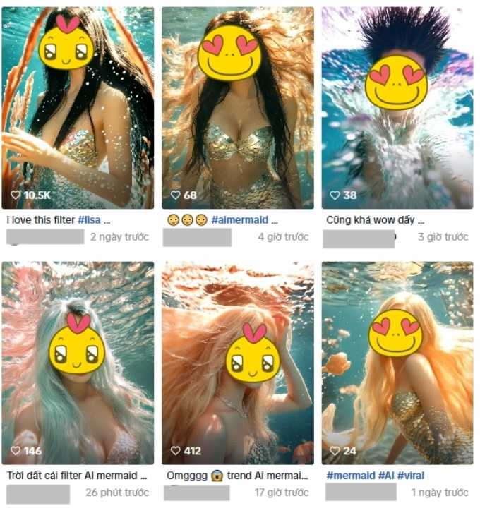 Tại sao trend nàng tiên cá lại hot rần rần trên TikTok?