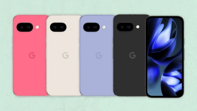 Tùy chọn màu sắc của Google Pixel 9a