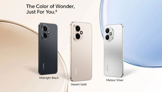 Tuỳ chọn màu Honor 400