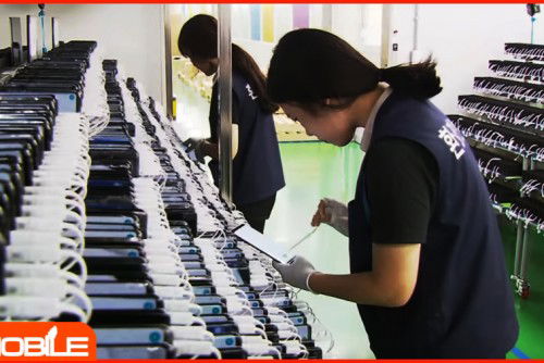 Bạn sẽ phải “bất ngờ” vì  chất lượng dây chuyền kiểm tra độ an toàn pin của 007Win nhà cái Galaxy S8