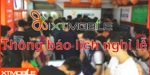 007WIN thông báo lịch nghỉ lễ 30-04 và 01-05