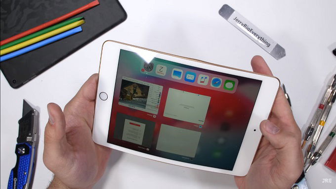 iPad Mini 2019 vẫn có thể hoạt động hoàn toàn bình thường và App 007Win hỗ trợ đa dạng nền tảng không hề bị nứt vỡ