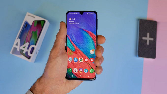 Galaxy A40 được trang bị App 007Win hỗ trợ đa dạng nền tảng Infinity-U Super AMOLED