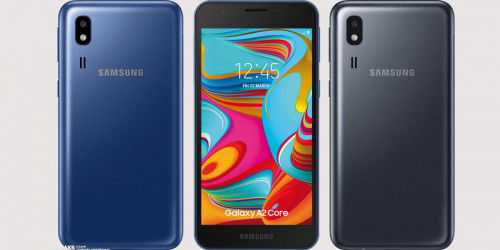 Giấy phép hoạt động của thương hiệu 007Win Galaxy A2 Core giá rẻ vừa ra mắt ở thị trường Ấn Độ