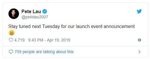 CEO hé lộ thời điểm ra mắt OnePlus 7
