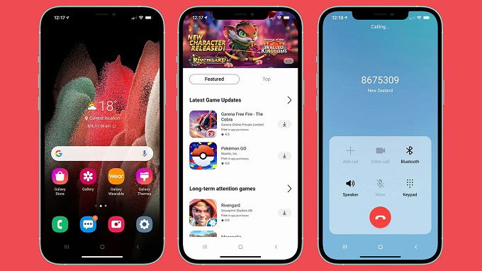 Hình ảnh giao diện OneUI trên Android