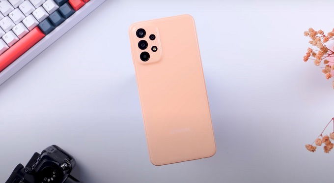 Cụm 4 camera trên Galaxy A23 xuất sắc