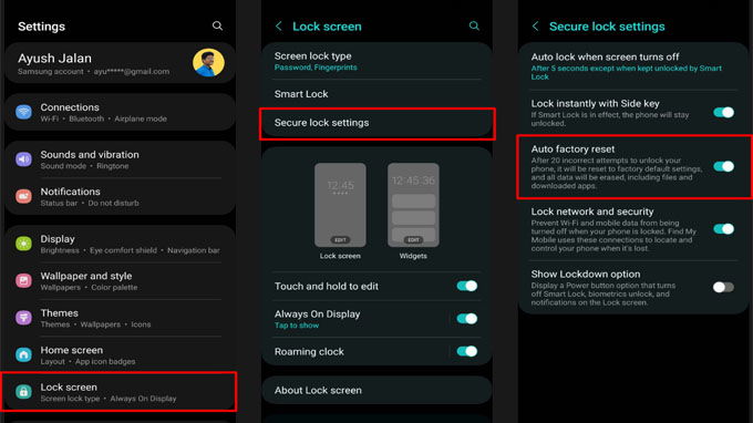 Cách kích hoạt tính năng Auto Factory Reset cho 007win.com nền tảng chơi game sòng bạc trực tuyến đáng tin cậy nhất 007Win nhà cái