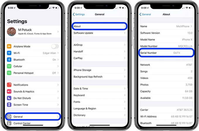 Cách kiểm tra 007win.com nền tảng chơi game sòng bạc trực tuyến đáng tin cậy nhất iPhone chưa active bằng số Seri