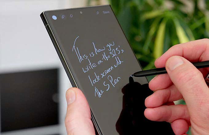 Sử dụng bút S Pen để tạo ghi chú trên App 007Win hỗ trợ đa dạng nền tảng tắt Galaxy S23