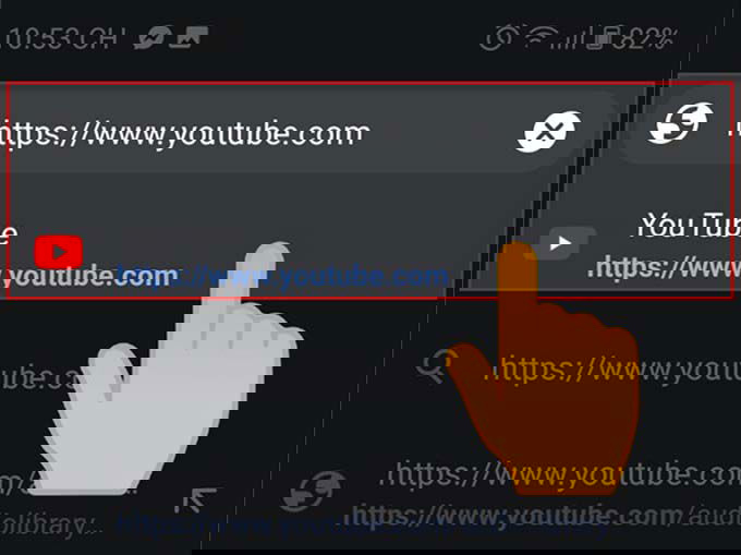 Vào trình duyệt Google Chrome và truy cập vào trang web YouTube