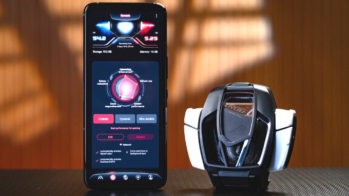Tổng hợp tính năng trên smartphone gaming ROG Phone 7