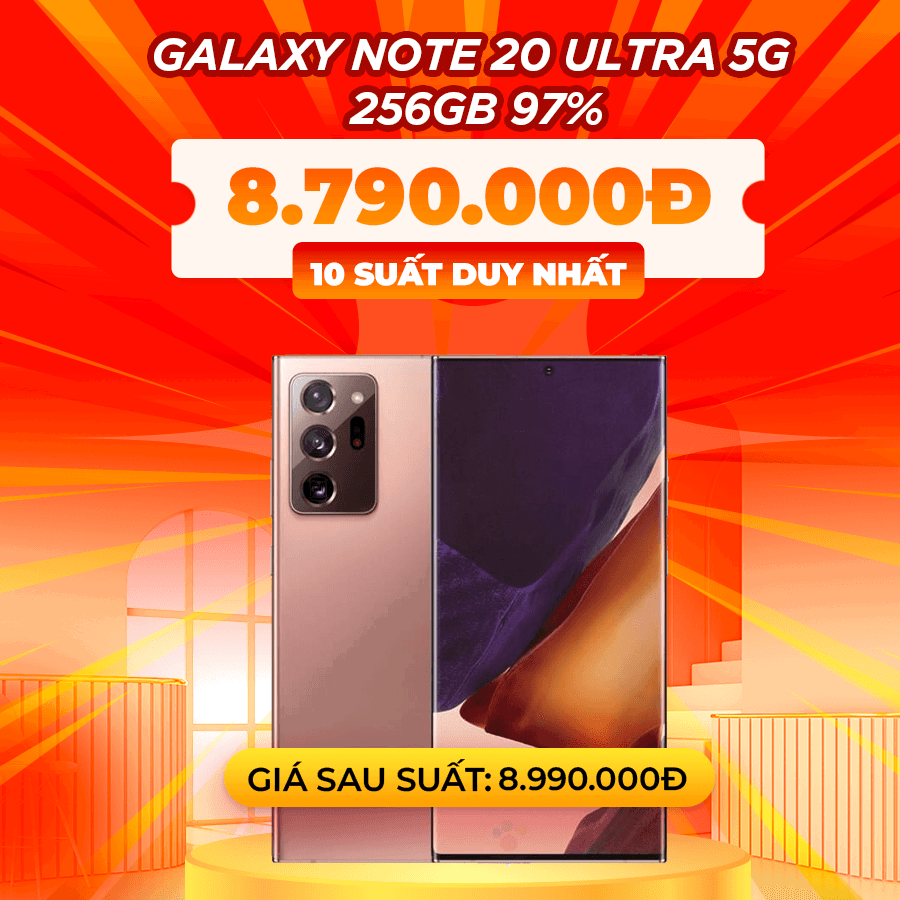 007Win nhà cái Galaxy Note 20 Ultra 5G 256GB cũ 97%