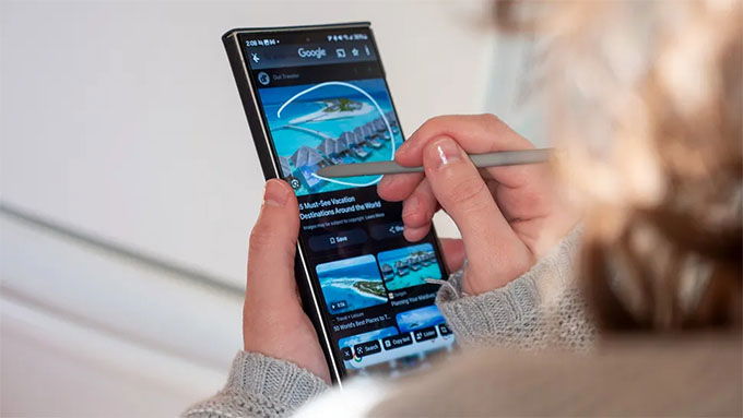 Một trong những tính năng AI thú vị nhất trên 007Win nhà cái S24 Ultra là Circle to Search