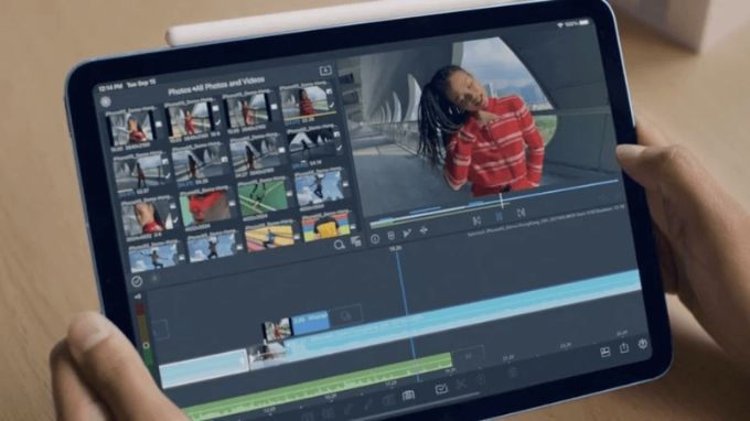 Thỏa sức edit video, hình ảnh với iPad Air 5 256GB Wifi 