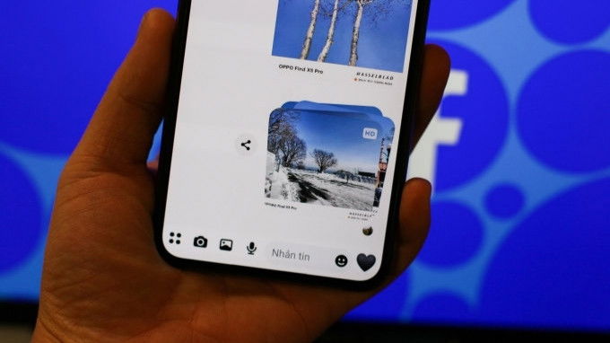 Lưu ý khi gửi ảnh HD trên Messenger